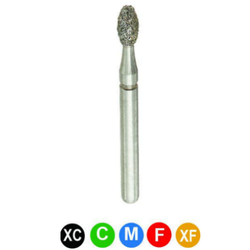 CROSSTECH MultiUse Dental Diamond C15RS, EGG 379/018M, Medium, 5 Burs