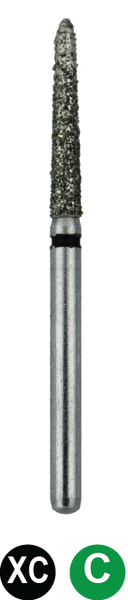 FGOSS3  879K/016 Surgical Diamond MODIFY CHAMFER 25mm Total Bur Length - PK5