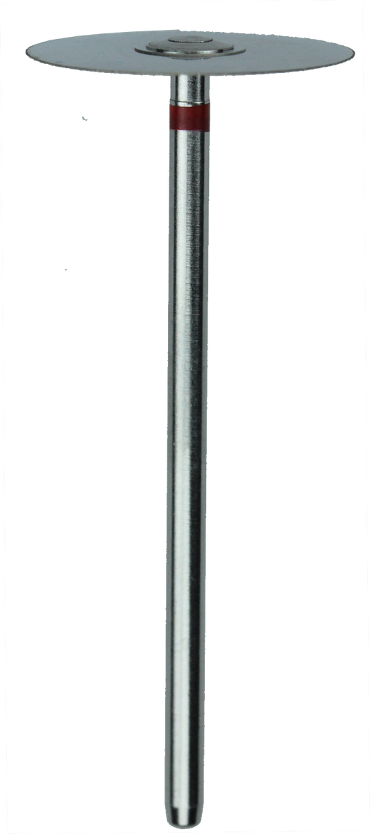 RIVETED Diamond Disk: S356F-190 - Single Side Diamond side DOWN – DENTALREE