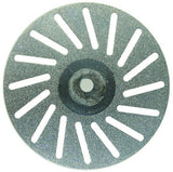 947DEF-220 Super Flex Double Sided Mounted Diamond Disk  (389.504.220)