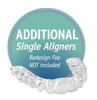 Additional Single Aligners - Redesign Fee is not included