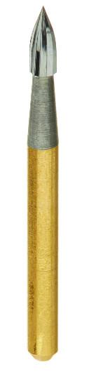 12 Flute FG7104-1   Dentalree T&F Solid Carbide 1-Piece Made in USA.