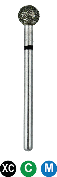 FGOSA5L4  801/035 Surgical Diamond 25mm Total Bur Length - PK5