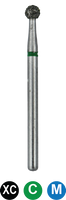 FGOSA5L  801/023 Surgical Round Diamond 25mm Total Bur Length - PK5