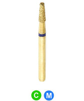GA16 G845/016 Dentalree GOLD PLATED premium multi-use Diamond Burs