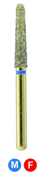 8856.31.016 FG Fine Round-End Taper Diamond (25 Pack 8856.31.016 FG Fine Round-End Taper Diamond (25 Pack