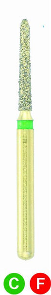 GS2S G878K/012  Dentalree GOLD PLATED premium multi-use Diamond Burs