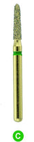 GS2SS G877K/014  Dentalree GOLD PLATED premium multi-use Diamond Burs