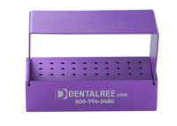 30 HP Holes Bur Block for HP Burs - PURPLE BK-700-P