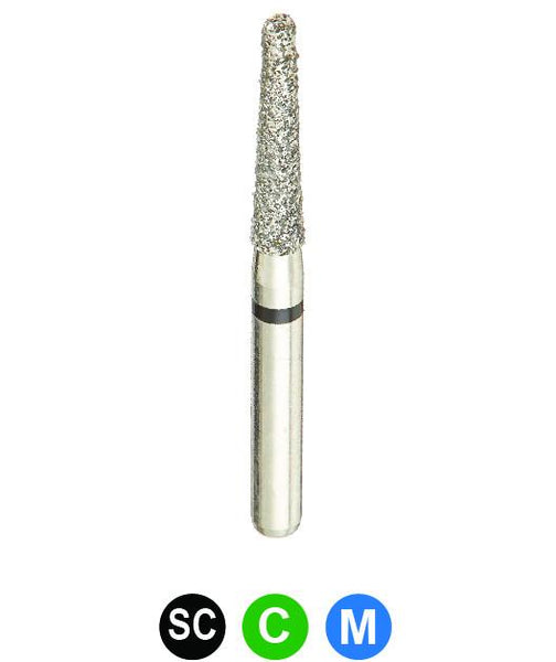 Dentalree Multi-Use Diamond Burs SHORT SHANK S847KR/016