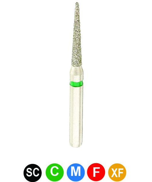 Dentalree Multi-Use Diamond Burs SHORT SHANK S858/014