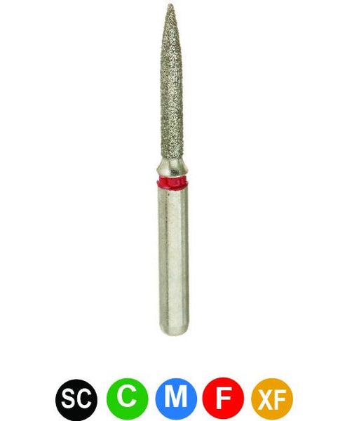 Dentalree Multi-Use Diamond Burs SHORT SHANK S862/012