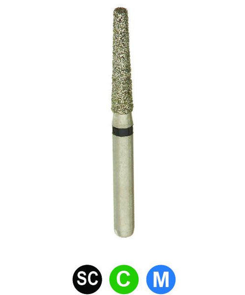 Dentalree Multi-Use Diamond Burs SHORT SHANK S847/016