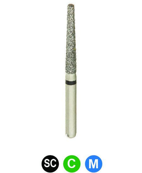Dentalree Multi-Use Diamond Burs SHORT SHANK S848/016