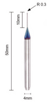 Milling Burs - Diamond Coating Roland - RZD0610 Pack of 1