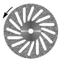 D605-220F Super Flex Double Sided Diamond Disk (605.514.220)