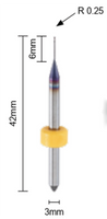 Milling Burs - Diamond Coating Sirona InLab MCx5 - SZD1018 Pack of 1