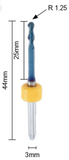 Milling Burs - Diamond Coating Sirona InLab MCx5 - SZD2525 Pack of 1