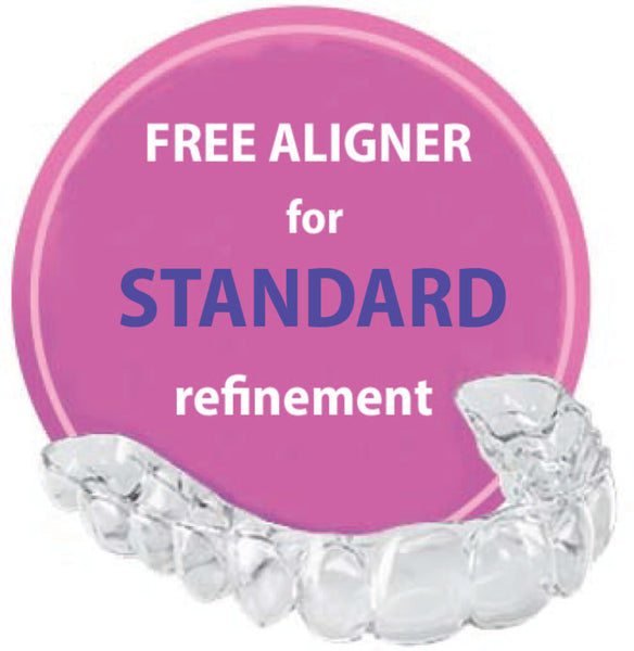 Free Aligners  for STANDARD Case refinement
