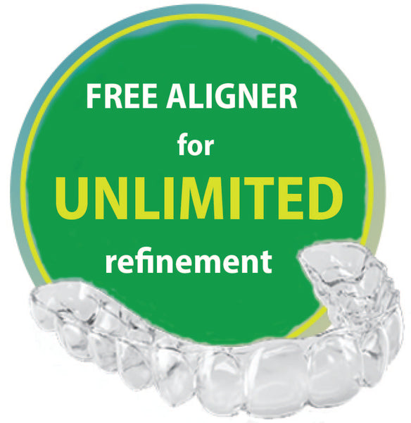 Free Aligners  for UNLIMITED Case refinement